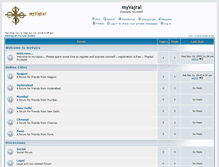 Tablet Screenshot of forum.myvajra.com
